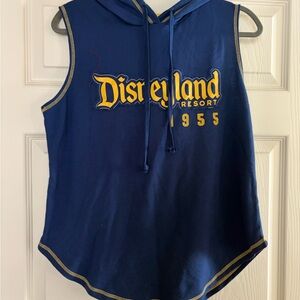 Disneyland Resort 1955 Disney Parks Mickey Mouse Sleeveless Hooded Size Large